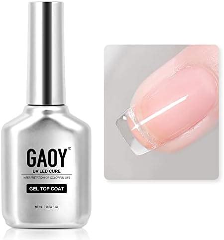 Amazon GAOY Capa superior de gel para esmalte de uñas de gel 0 6