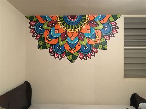 Mandalas En La Pared Faciles De Repente Los Dedos De La Mano De Un