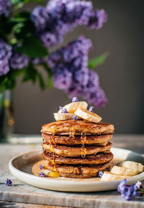 Fluffy Gluten Free Banana Pancakes with Buckwheat Flour - Occasionally Eggs