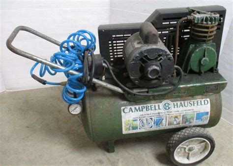 Campbell Hausfeld Electric Air Compressor With Coiled Hose Unknown