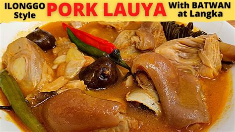 Lauya Pork Pata With Langka At Batwan Ilonggo Inspired Recipe