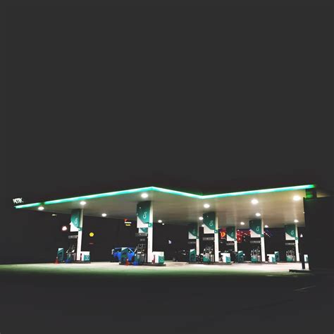 Retrowave Gas Station Wallpapers Wallpaper Cave