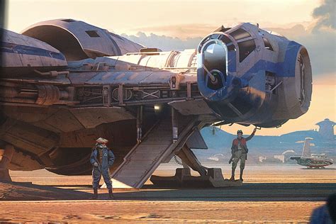 Artstation Corellian Tanker Supply Run Rasmus Poulsen Star Wars