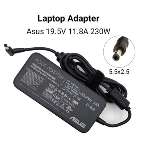 Adapter Asus 19 5V 11 8A 230W 5 5 2 5 Original SCT Computer