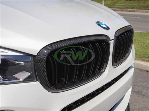 Bmw F15 X5 F16 X6 F85 X5m F86 X6m Carbon Fiber Grilles