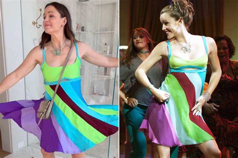 Jennifer Garner Dons Famous “13 Going On 30” Dress For Halloween Happy 20th Halloween Jenna Rink