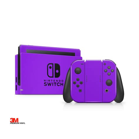 Purple Nintendo Switch Decal Nintendo Switch Oled Skin Etsy