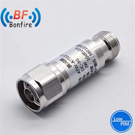 N Din Male Female Connector Dc Ghz Ohm W Rf Attenuator