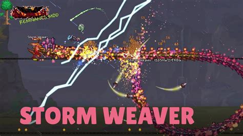 Storm Weaver ⭐ Calamity And Remnants ⭐ Terraria Master Revengeance Mode ⭐