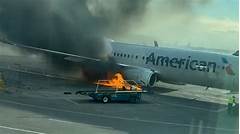 American Airlines Plane Fire Denver