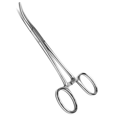 PINÇA HEMOSTÁTICA KELLY CURVA 14 CM 16 CM 6B GERMANY INSTRUMENTS