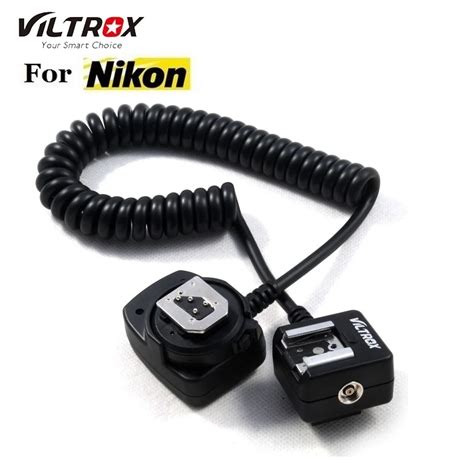Viltrox SC 29 1 5M TTL Off Camera Flash Hot Shoe Adapter Sync Cord Cable For Nikon D5100 D3200