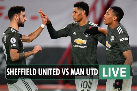 Sheffield United 2 Man Utd 3 LIVE REACTION: Rashford and Martial save ...