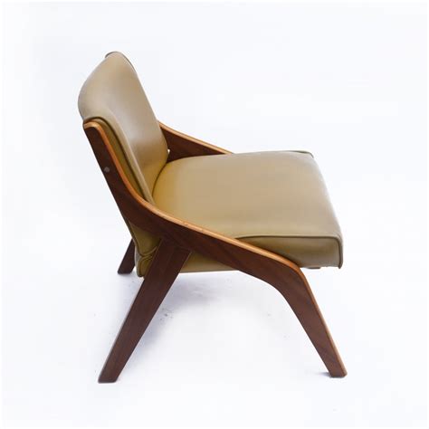 Vintage Walnut Plywood Lounge Chair By Neil Morris 1950s 219765