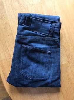 Naked Famous Naked Famous Easy Guy Blue Core Selvedge Size