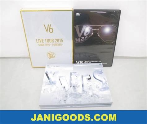 V6 Dvdセット Music Stationlive Tour 2008 Vibeslive Tour 2015 Since 1995