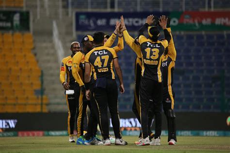 Peshawar Zalmi Wins The Match Against Quetta Gladiators Pz Vs Qg