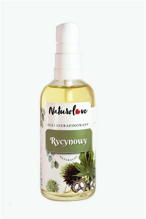 Olej RYCYNOWY nierafinowany 100ml Naturolove by Wzorcownia Kosmetyków