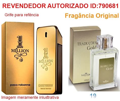 Perfume Tradu Es Gold Ml Fragr Ncia Importado Hinode R