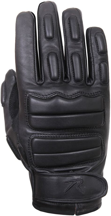 Black Padded Tactical Gloves - Galaxy Army Navy