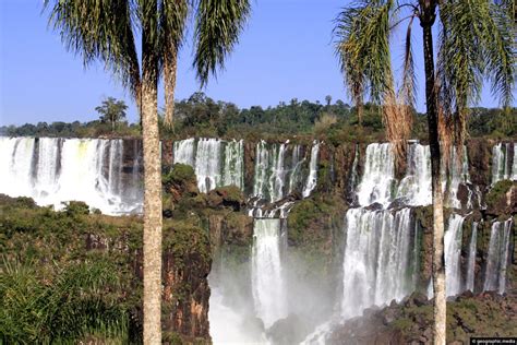 Aerial View of Iguazu Falls - Geographic Media