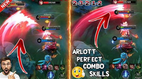 ARLOTT THE NEW KING OF DASH IN MOBILE LEGENDS ARLOTT BEST COMBO