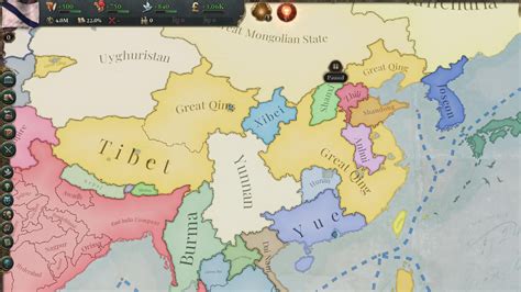 Campaign Idea Play As Great Qing And Then Immediately Release All Releasable States As