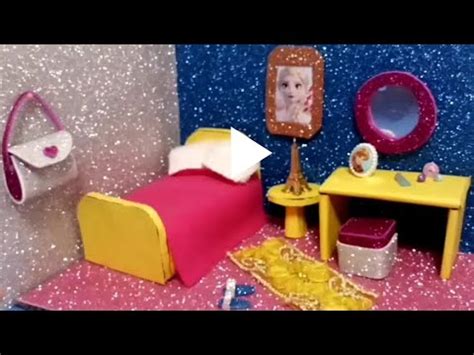 DIY Miniature Dollhouse With Cardboard Kartondan Oyuncak Bebek Evi