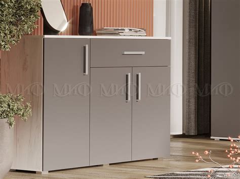 Комод 3 двери 1 ящик Фиеста New / МиФ