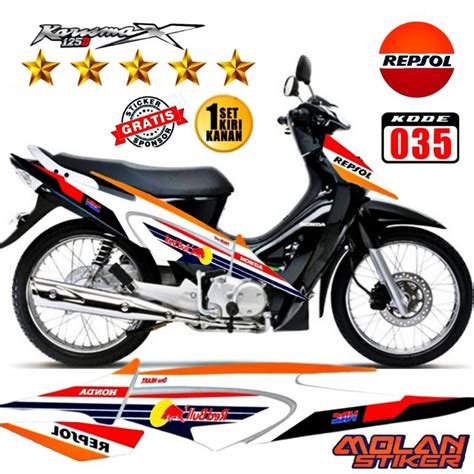 Jual Decal Sticker Striping Variasi Honda Karisma X R Karisma X