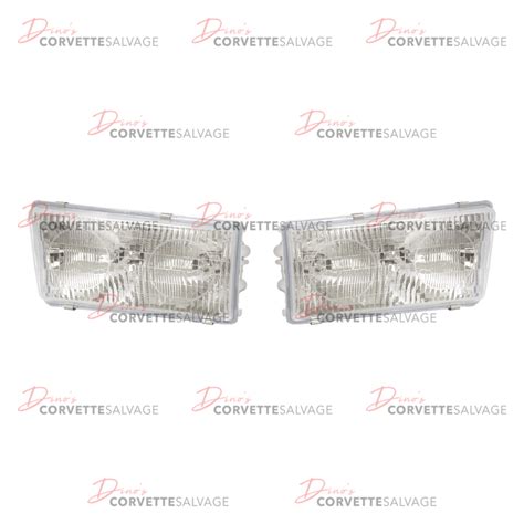 C5 New Headlight Lens 1997-2004 | Dino's Corvette Salvage