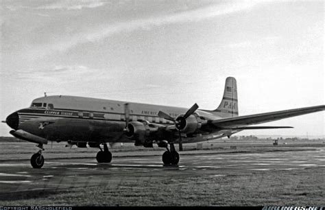 Douglas Dc 6b Pan American World Airways Paa Aviation Photo