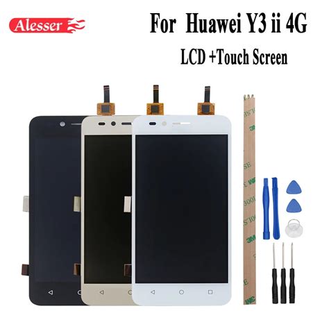 Alesser 4G Version For Huawei Y3 Ii LCD Display Touch Screen Screen