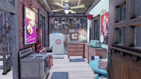 Fallout 76 Modern Home Styled Camp Youtube