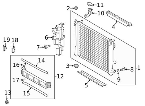 Toyota Radiator Support Air Deflector F Toyota