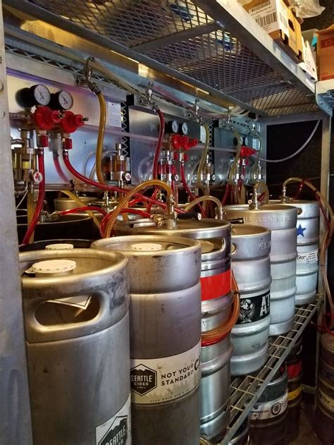 Chicago Bozeman Tap Room Draft Beer Lines Beer Keg Racks And Cooler