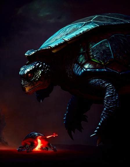 Gamera Space Monster Gamera Full View Giant Snapping Turtle Fire