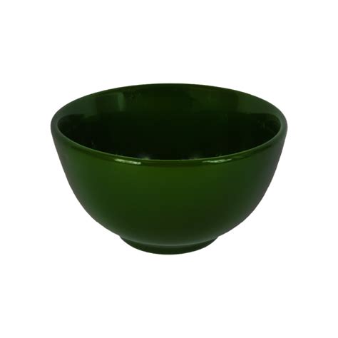 Tigela De Porcelana Premium 500ml Verde Japonesa Pote Bowl Cumbuca