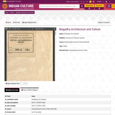 Magadha Architecture and Culture | South Asia Commons