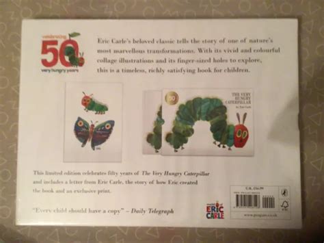 THE VERY HUNGRY Caterpillar By Eric Carle 50th Anniversary Edition 5