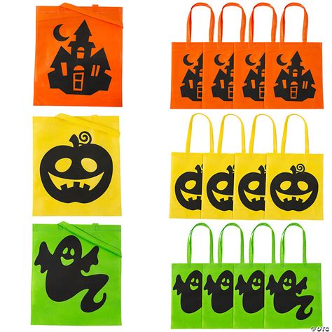 Large Iconic Halloween Tote Bags | Oriental Trading