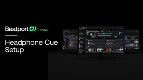 Beatport Dj Headphone Cue Tutorial Youtube