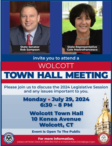 Rep Mastrofrancesco To Hold Town Hall Meeting For Residents