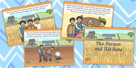 Free The Farmer And His Sons Powerpoint Teacher Made