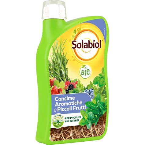 Concime Liquido Solabiol Bio Per Piante Aromatiche L Obi