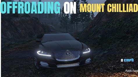 Offroading With Jaguar Xj Luxury Car On Mount Chilliad Youtube