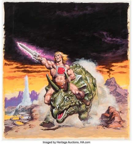 Earl Norem He Man And The Masters Of The Universe Magazine Spring