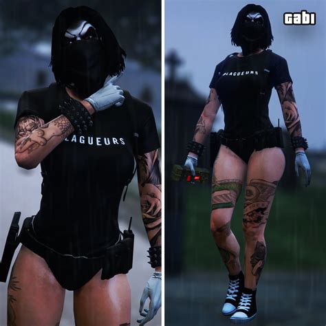 Female Biker Outfit Female Outfits Edgy Outfits Gta 5 Online Gta V