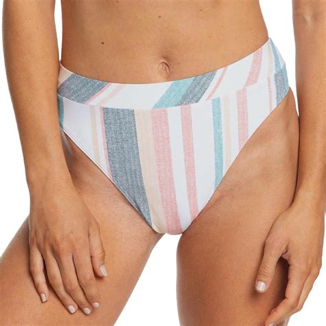 Roxy Braguita Bikini Cintura Alta Beach Classics Blanco Dressinn