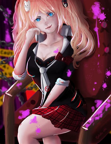 Junko Enoshima [[ Fan Art ]] By Kohaku Chii On Deviantart